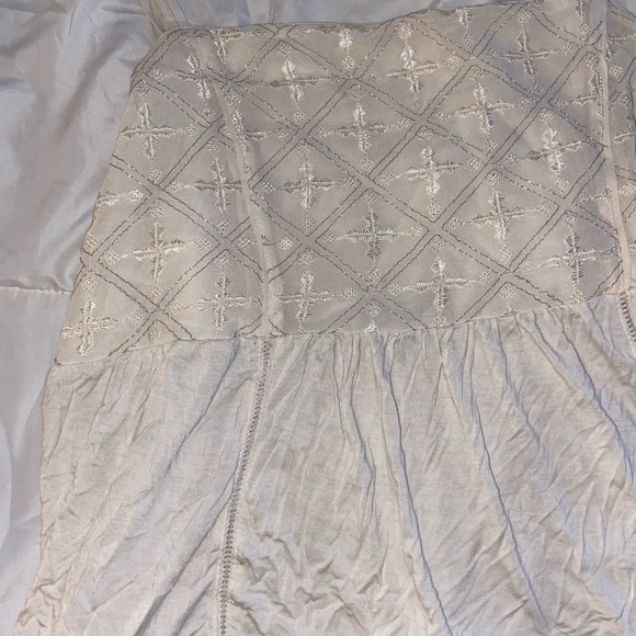 American Eagle white babydoll tank - Picture 3 of 9